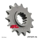 Piñón de moto JT Sprockets acero 14 dientes P.525 JTF1371.14