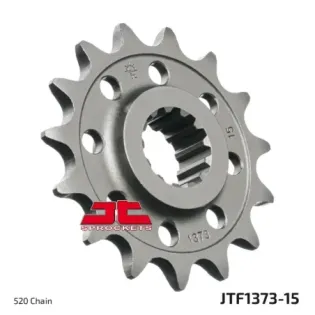 Piñón de moto JT Sprockets acero 15 dientes P.520 JTF1373.15