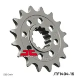 Piñón de moto JT Sprockets acero 16 dientes P.520 JTF1404.16