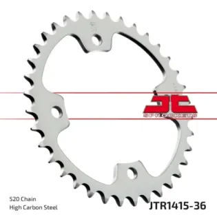 Corona moto JT Sprockets de acero de 36 dientes JTR1415.36
