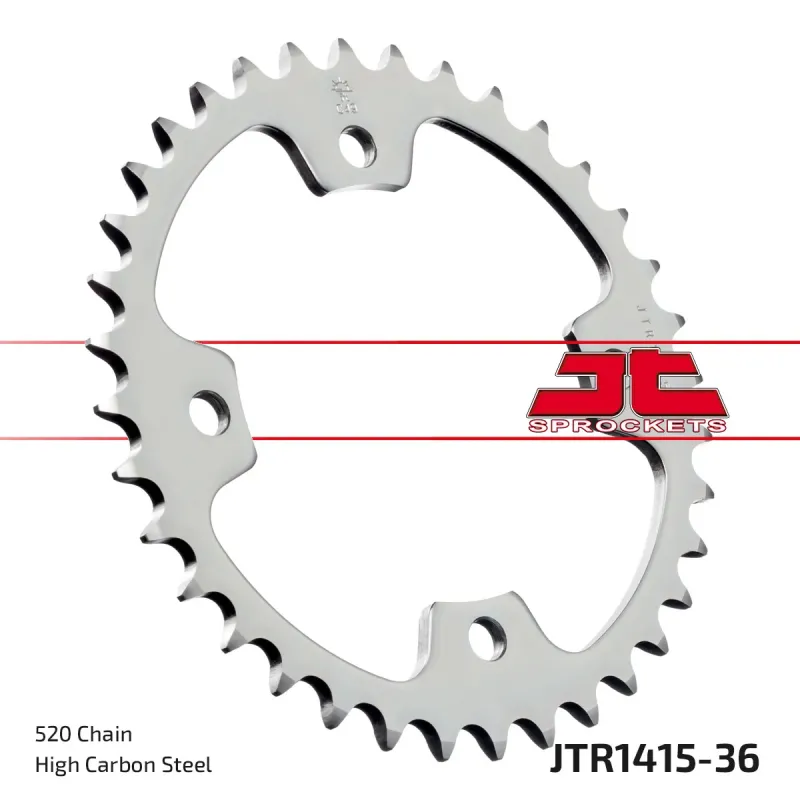 Corona moto JT Sprockets de acero de 36 dientes JTR1415.36