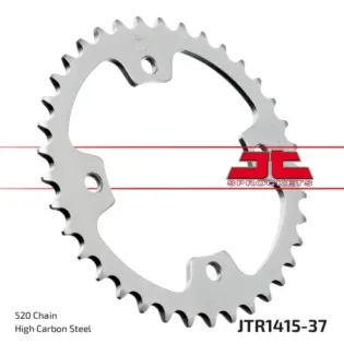 Corona moto JT Sprockets de acero de 37 dientes JTR1415.37