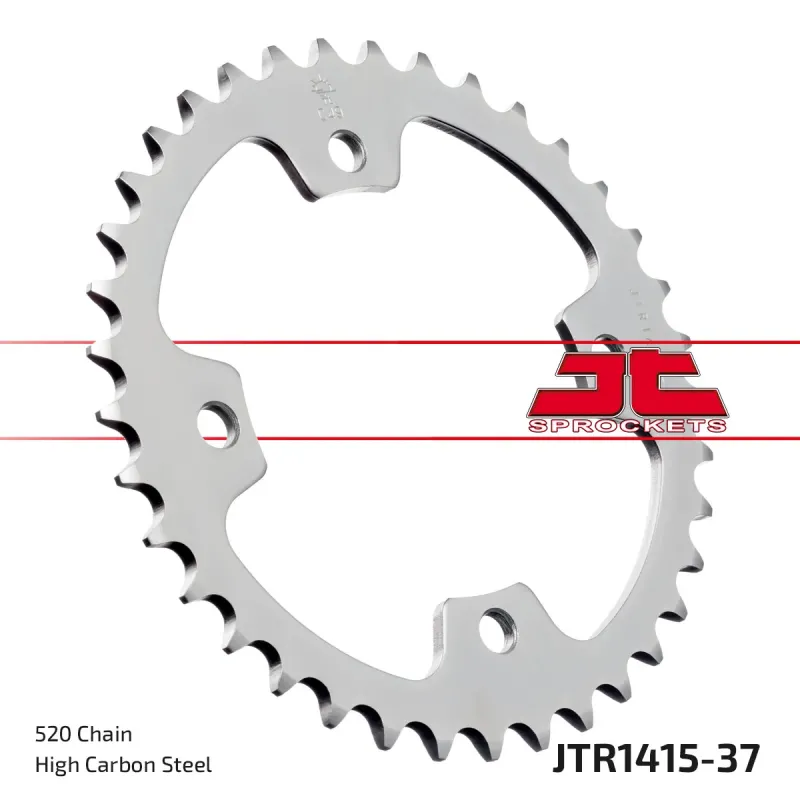 Corona moto JT Sprockets de acero de 37 dientes JTR1415.37