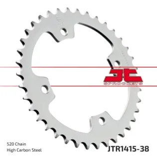 Corona moto JT Sprockets de acero de 38 dientes JTR1415.38