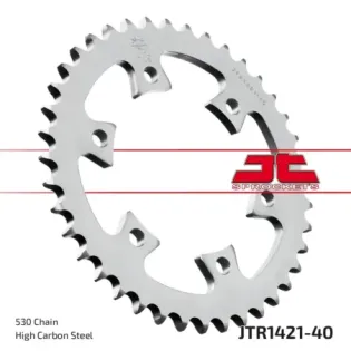 Corona moto JT Sprockets de acero de 40 dientes JTR1421.40