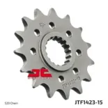 Piñón de moto JT Sprockets acero 15 dientes P.520 JTF1423.15