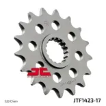 Piñón de moto JT Sprockets acero 17 dientes P.520 JTF1423.17