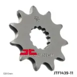 Piñón de moto JT Sprockets acero 11 dientes P.520 JTF1439.11
