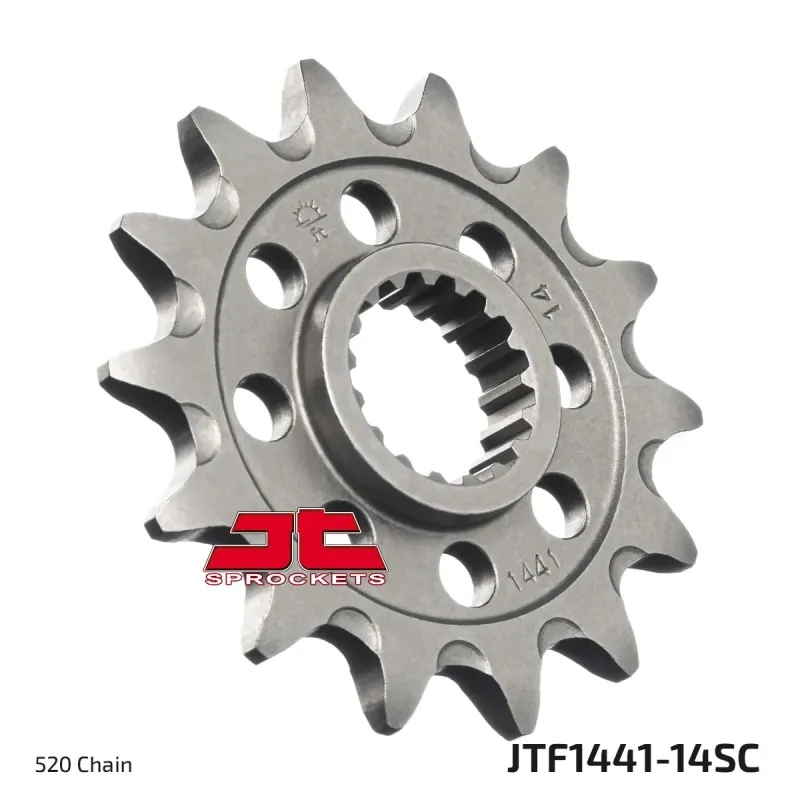 Piñón moto JT Sprockets acero 14 dientes JTF1441.14SC