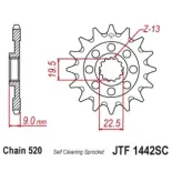 Piñón de moto JT Sprockets acero 13 dientes P.520 JTF1442.13