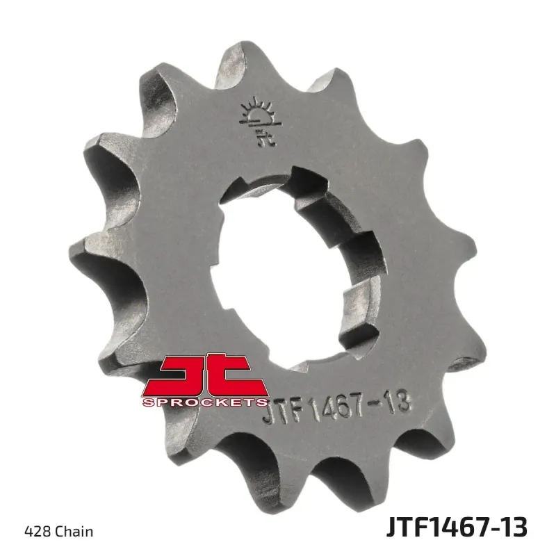 Piñón moto JT Sprockets acero 13 dientes JTF1467.13