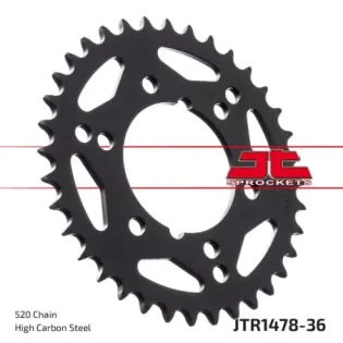 Corona moto JT Sprockets de acero de 36 dientes JTR1478.36