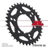 Corona moto JT Sprockets de acero de 36 dientes JTR1478.36