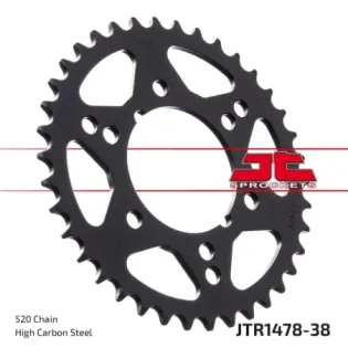 Corona moto JT Sprockets de acero de 38 dientes JTR1478.38