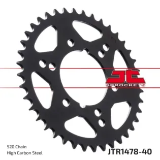 Corona moto JT Sprockets de acero de 40 dientes JTR1478.40