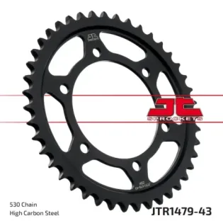 Corona moto JT Sprockets de acero de 43 dientes JTR1479.43