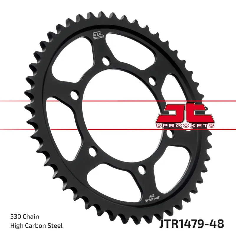 Corona moto JT Sprockets de acero de 48 dientes JTR1479.48