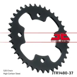 Corona moto JT Sprockets de acero de 37 dientes JTR1480.37