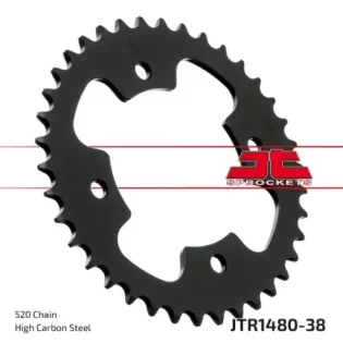 Corona moto JT Sprockets de acero de 38 dientes JTR1480.38