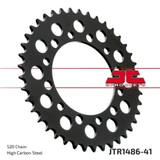 Corona moto JT Sprockets de acero de 41 dientes JTR1486.41