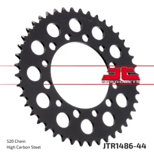Corona moto JT Sprockets de acero de 44 dientes JTR1486.44