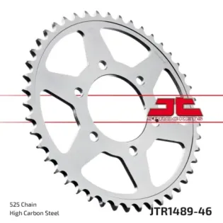 Corona moto JT Sprockets de acero de 46 dientes JTR1489.46
