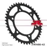 Corona moto JT Sprockets de acero de 43 dientes JTR1490.43