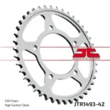 Corona moto JT Sprockets de acero de 42 dientes JTR1493.42