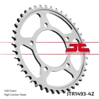 Corona moto JT Sprockets de acero de 42 dientes JTR1493.42