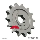 Piñón de moto JT Sprockets acero 14 dientes P.428 JTF1501.14