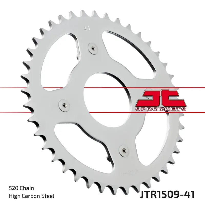 Corona moto JT Sprockets de acero de 41 dientes JTR1509.41