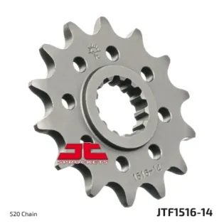 Piñón de moto JT Sprockets acero 14 dientes P.520 JTF1516.14