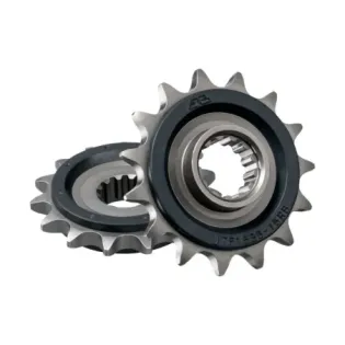 Piñón de moto JT Sprockets con goma 15 dientes P.525 JTF1535.15RB