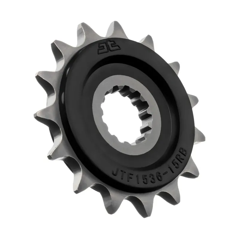 Piñón moto JT Sprockets acero 15 dientes JTF1536.15RB