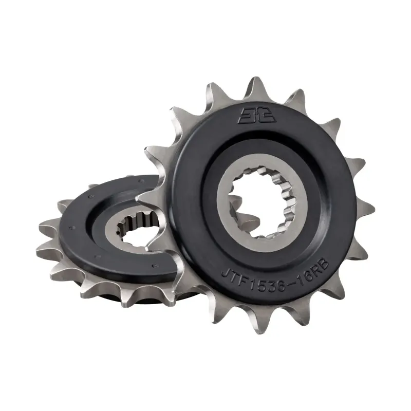 Piñón de moto JT Sprockets con goma 16 dientes P.520 JTF1536.16RB
