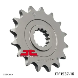 Piñón de moto JT Sprockets acero 16 dientes P.525 JTF1537.16