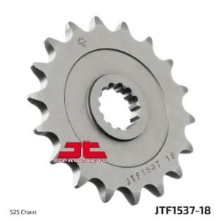 Piñón de moto JT Sprockets acero 18 dientes P.525 JTF1537.18