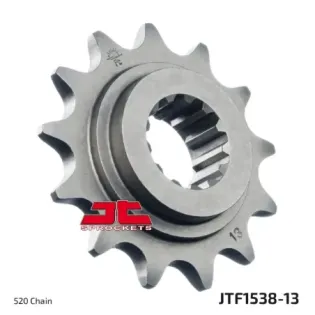 Piñón de moto JT Sprockets acero 13 dientes P.520 JTF1538.13