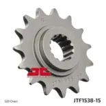 Piñón de moto JT Sprockets acero 15 dientes P.520 JTF1538.15