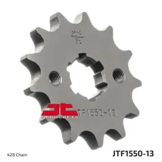 Piñón de moto JT Sprockets acero 13 dientes P.428 JTF1550.13