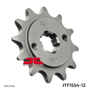 Piñón de moto JT Sprockets acero 12 dientes P.520 JTF1554.12