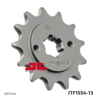 Piñón de moto JT Sprockets acero 13 dientes P.520 JTF1554.13