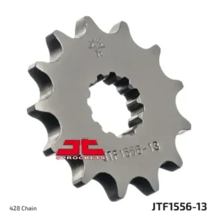 Piñón de moto JT Sprockets acero 13 dientes P.428 JTF1556.13