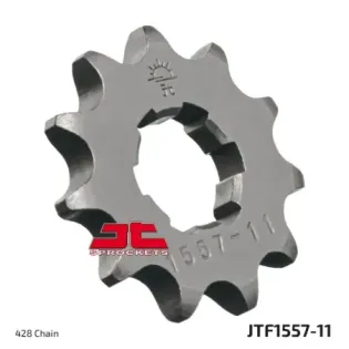 Piñón moto JT Sprockets acero 11 dientes JTF1557.11