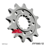 Piñón de moto JT Sprockets acero 12 dientes P.520 JTF1565.12
