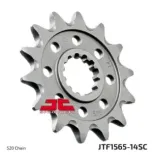 Piñón moto JT Sprockets autolimpiable 14 dientes JTF1565.14SC
