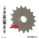 Piñón de moto JT Sprockets acero 17 dientes P.525 JTF1586.17