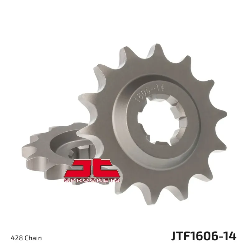 Piñón moto JT Sprockets acero 14 dientes JTF1606.14