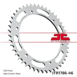 Corona moto JT Sprockets de acero de 46 dientes JTR1786.46