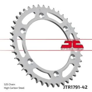 Corona moto JT Sprockets de acero de 42 dientes JTR1791.42